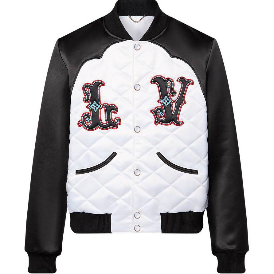 LOUIS VUITTON FW24 Multicolor Monogram Embroidered Button-Up Flight Jacket Men. 1AFWK8 圖 2