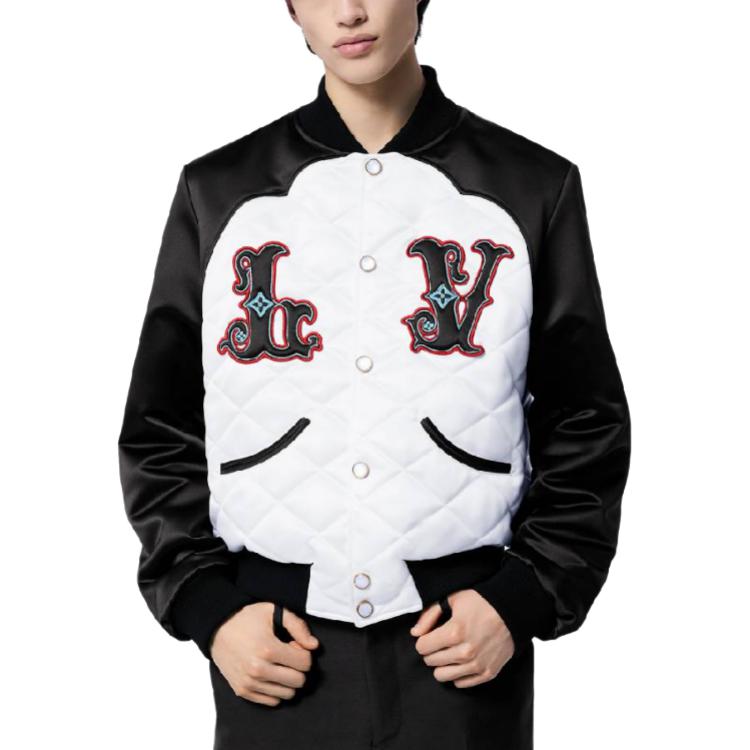 LOUIS VUITTON FW24 Multicolor Monogram Embroidered Button-Up Flight Jacket Men. 1AFWK8 圖 3