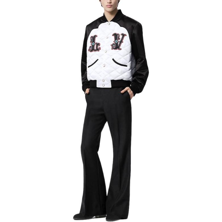 LOUIS VUITTON FW24 Multicolor Monogram Embroidered Button-Up Flight Jacket Men. 1AFWK8 圖 5