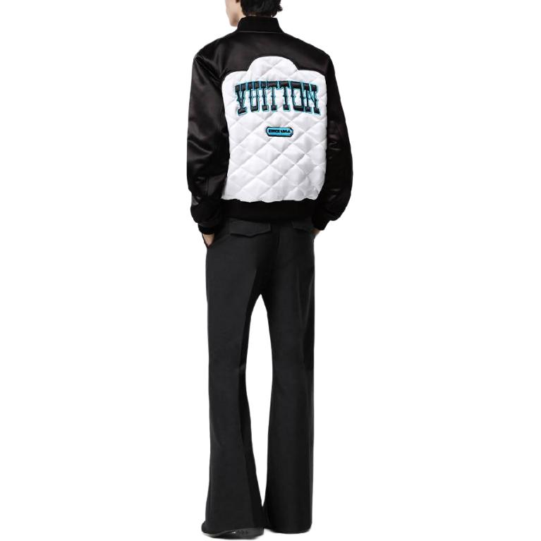 LOUIS VUITTON FW24 Multicolor Monogram Embroidered Button-Up Flight Jacket Men. 1AFWK8 圖 6