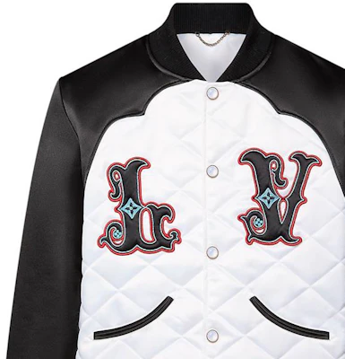 LOUIS VUITTON FW24 Jaket Pria Monogram Multicolor Bordir. 1AFWK8 Sizing LOUIS VUITTON FW24 Jaket Pria Monogram Multicolor Bordir. 1AFWK8