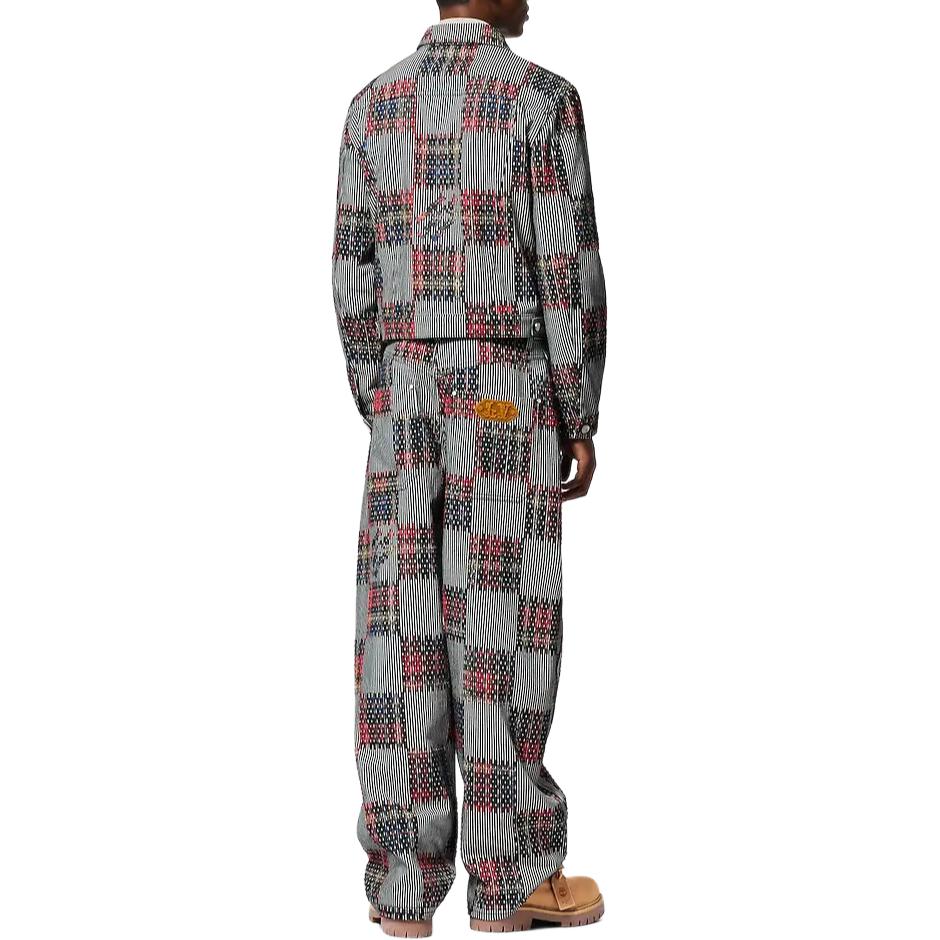 LOUIS VUITTON FW24 Timberland Gray Printed Long Sleeve Jacket for Men 1AFWWD 圖 5