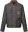 Buy LOUIS VUITTON FW24 x Timberland Jaket Denim Coklat Logo Bordir 1AFWXM