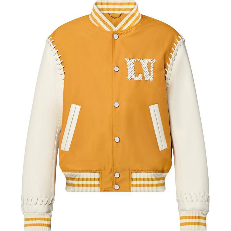 Louis Vuitton FW24 Yellow Monogram Logo Single-Breasted Jacket Edition 1AFXDE