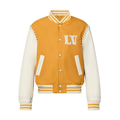 Louis Vuitton FW24 Yellow Monogram Logo Single-Breasted Jacket Edition 1AFXDE