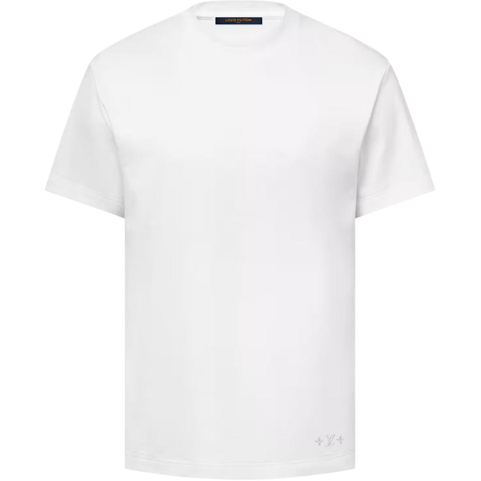 LOUIS VUITTON FW25  Plain Crewneck T-Shirt Standard Fit. 1AIHSW