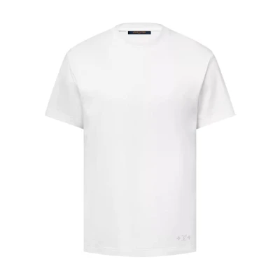 LOUIS VUITTON FW25 Plain Crewneck T-Shirt Standard Fit. 1AIHSW