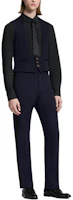 Shop LOUIS VUITTON FW25 V-Neck Wool Sleeveless Button-Up Vest 1AIHKN