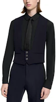 Lookbook LOUIS VUITTON FW25 Deep V Wool Sleeveless Button-Up Vest 1AIHKP