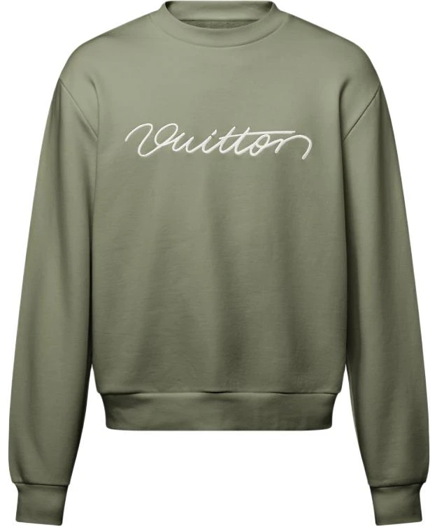 louis-vuitton-fw-25-green-crewneck-long-sleeve-letter-sweatshirt-1-ahw-13