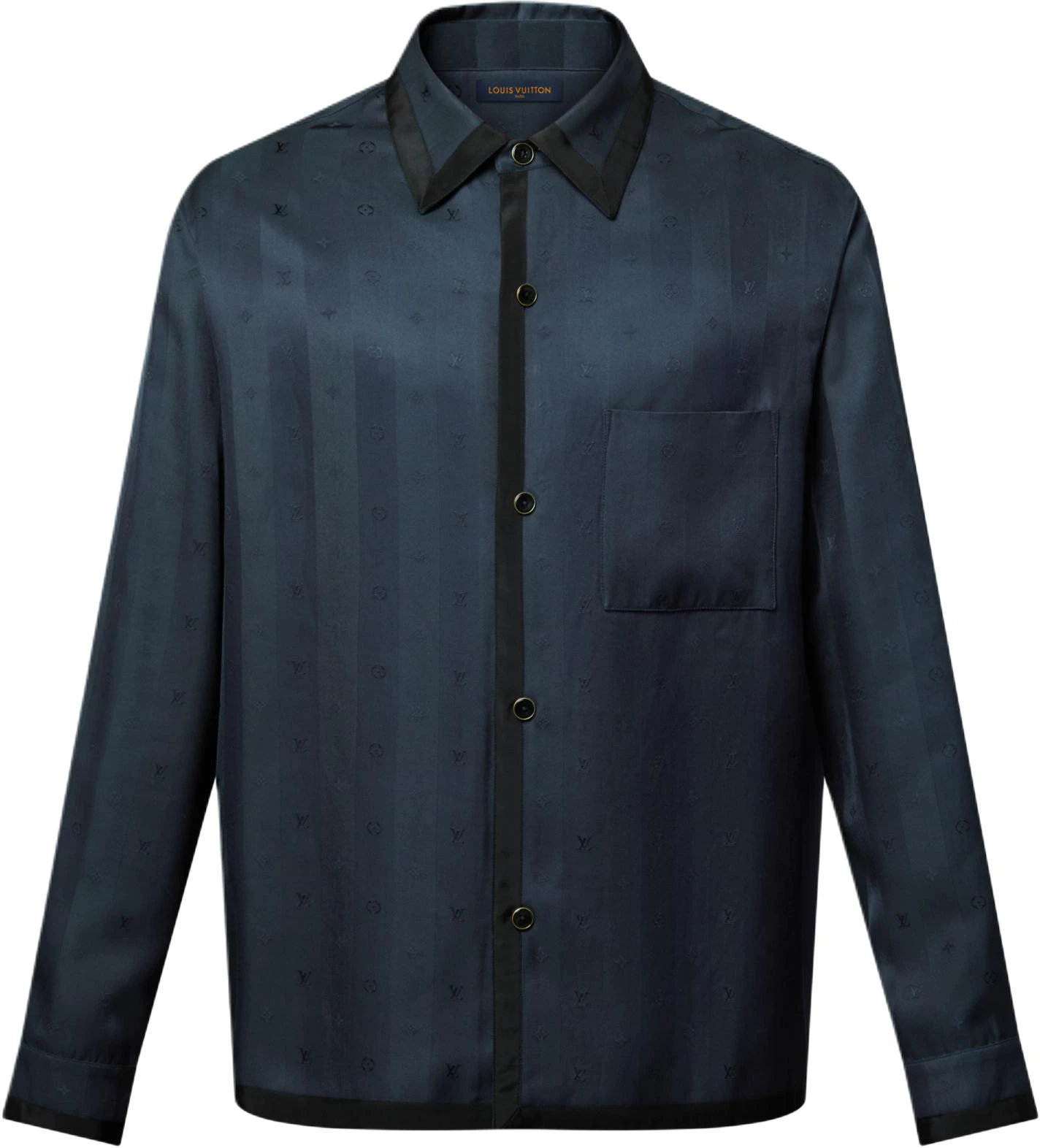 louis-vuitton-fw-25-jacquard-logo-button-up-shirt-for-men-1-aihre