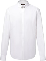 LOUIS VUITTON FW25 Silk-Blend Solid Color Shirt 1AIHV7 LOUIS VUITTON FW25 Silk-Blend Solid Color Shirt 1AIHV7