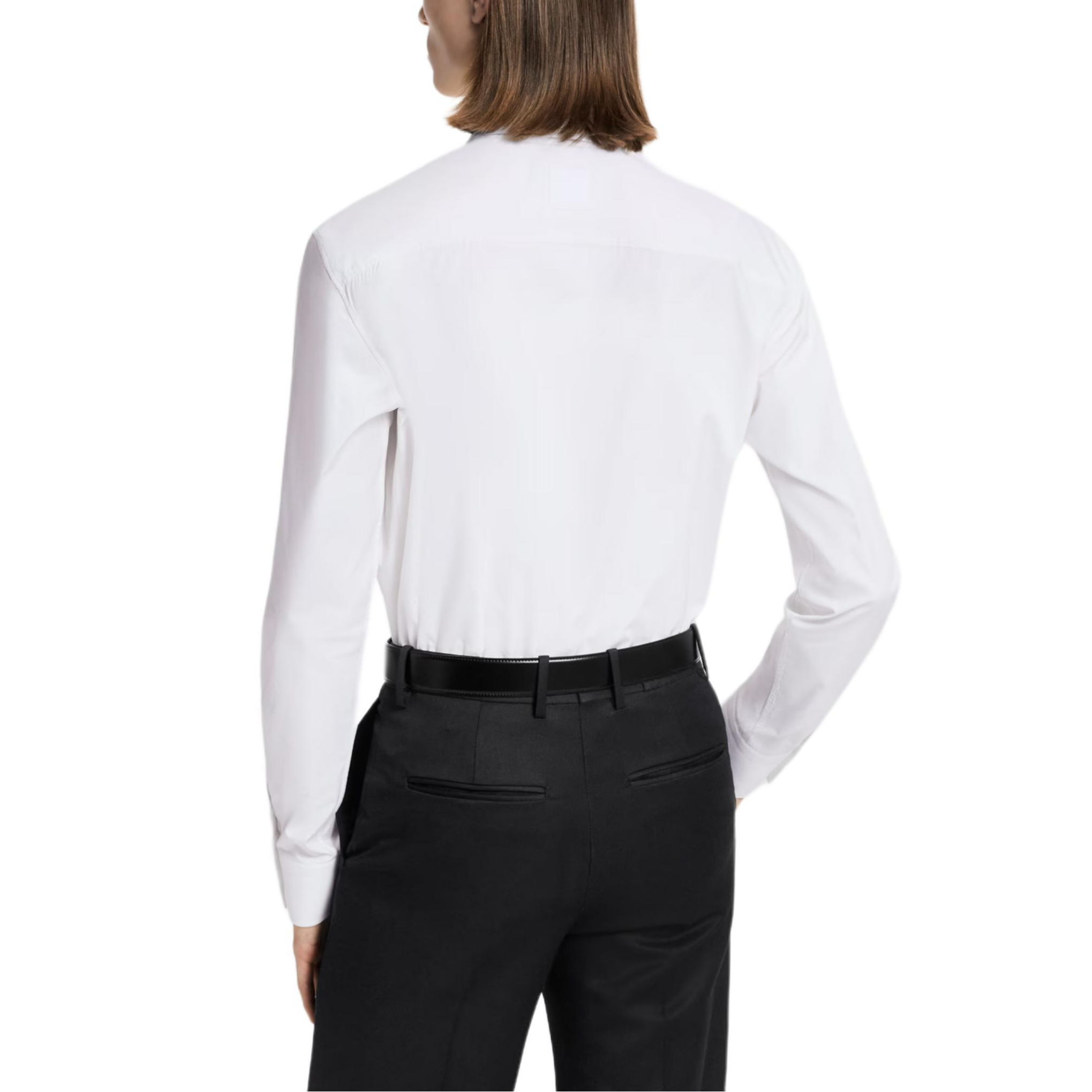 Shop Camiseta de Seda LOUIS VUITTON FW25 Color Sólido. 1AIHV6