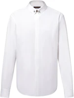 LOUIS VUITTON FW25 Solid Color Silk Blend Shirt 1AIHV1 LOUIS VUITTON FW25 Solid Color Silk Blend Shirt 1AIHV1