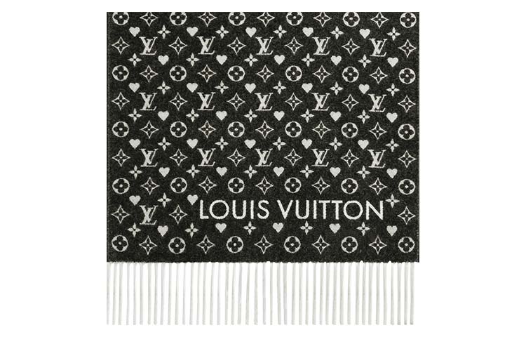 LOUIS VUITTON Game On Wool-Cashmere Scarf Unisex Couples Edition MP2907 圖 3