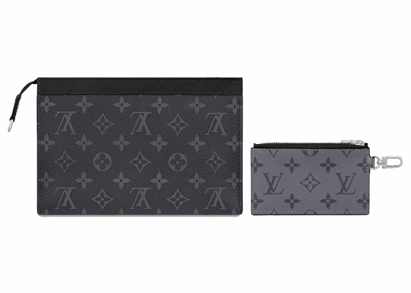 Louis Vuitton Gaston Wearable Wallet Monogram Eclipse Reverse Black 圖 3