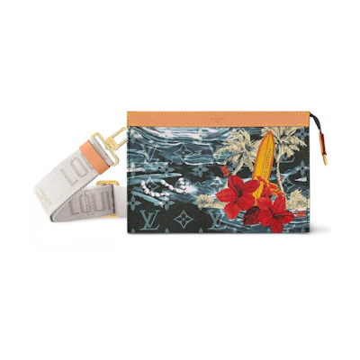 Louis Vuitton Gaston Wearable Wallet Monogram Surfin' Navy Blue