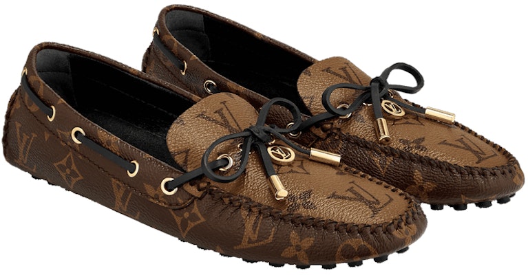 Louis Vuitton Gloria Loafer 'Brown' 1A65IS Lookbook Louis Vuitton Gloria Loafer 'Brown' 1A65IS