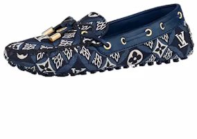 Louis Vuitton Gloria Loafer 'Fashion Print Blue' 1A8VW8 Louis Vuitton Gloria Loafer 'Fashion Print Blue' 1A8VW8
