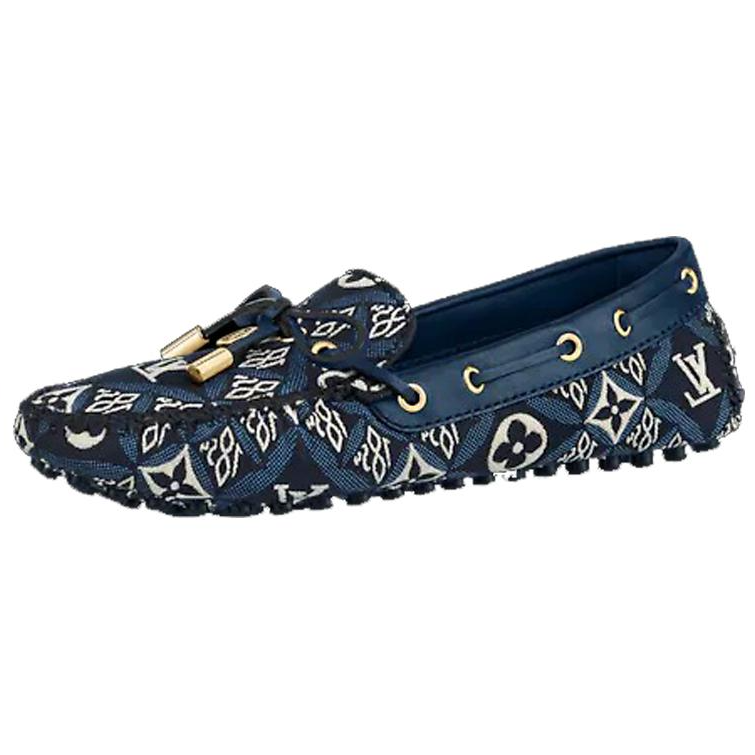 Louis Vuitton Gloria Loafer 'Fashion Print Blue' 1A8VW8
