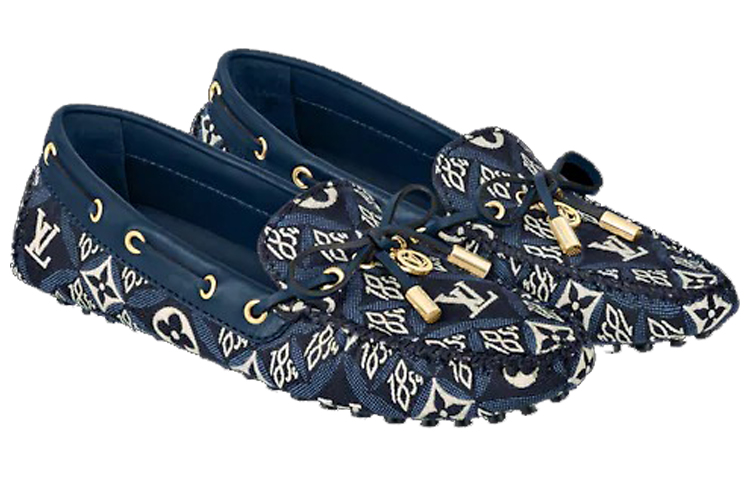 Lookbook Louis Vuitton Gloria Loafer 'Fashion Print Blue' 1A8VW8