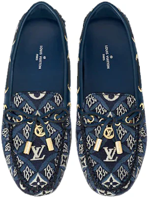 Louis Vuitton Gloria Loafer 'Fashion Print Blue' 1A8VW8 Shop Louis Vuitton Gloria Loafer 'Fashion Print Blue' 1A8VW8
