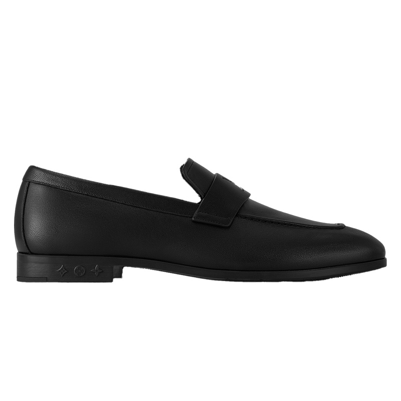 Order Louis Vuitton Handschoen ''Zwarte Leren Loafer'' 1ACVJT