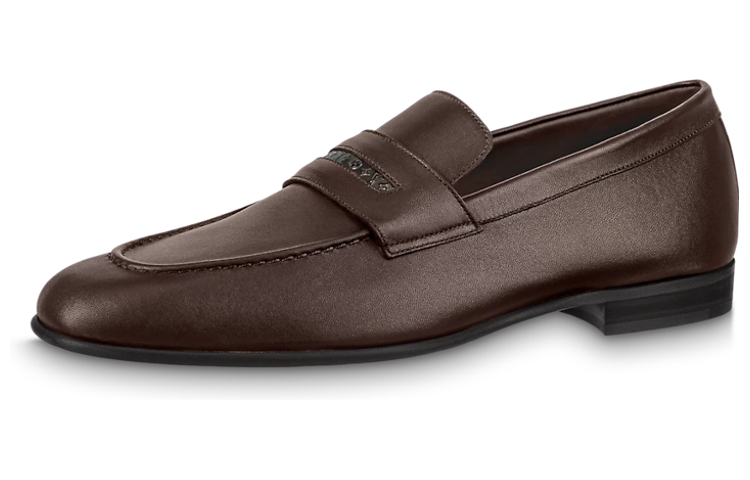 Louis Vuitton Glove Loafers 'Brown' 1AAR4S