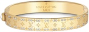 Order 루이비통 골드 크리스탈 각인 팔찌 유니섹스 M64860
