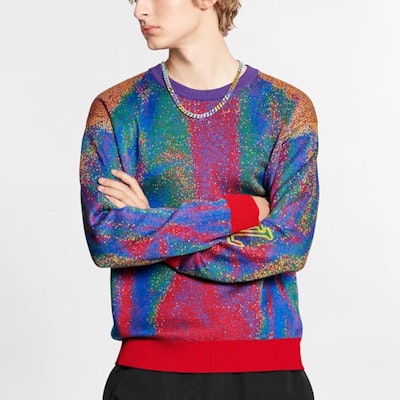 Louis Vuitton Gradient Pullover Sweatshirt Oranye 1A7X9V Purchase Louis Vuitton Gradient Pullover Sweatshirt Oranye 1A7X9V