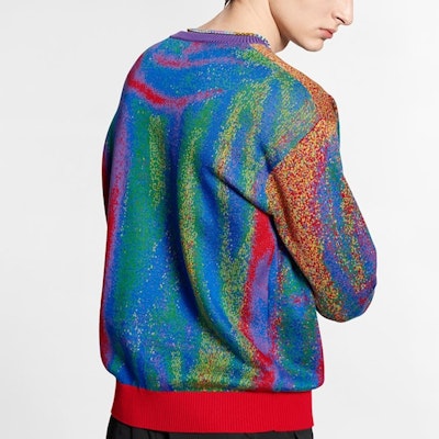 Louis Vuitton Gradient Pullover Sweatshirt Oranye 1A7X9V Details for Louis Vuitton Gradient Pullover Sweatshirt Oranye 1A7X9V