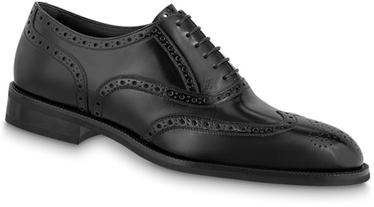 Kasut Derby Tali Louis Vuitton Graduate 'Hitam' 1A9HD3 Lookbook Kasut Derby Tali Louis Vuitton Graduate 'Hitam' 1A9HD3