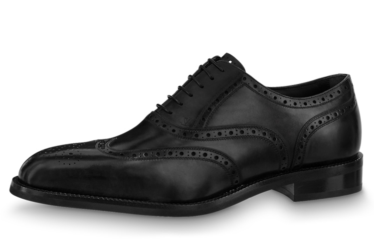 Louis Vuitton Graduate Lace Up Shoes 'Black' 1A8XGE