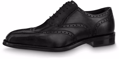 Louis Vuitton Graduate Lace Up Shoes 'Black' 1A8XGE Louis Vuitton Graduate Lace Up Shoes 'Black' 1A8XGE