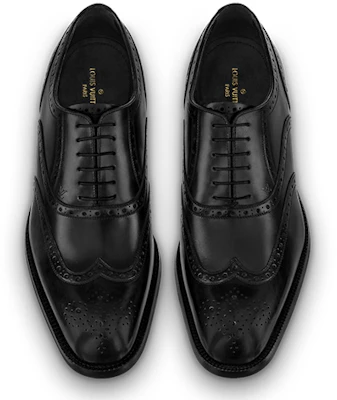 Kasut Bertali Louis Vuitton 'Hitam' Graduate 1A8XGE Lookbook Kasut Bertali Louis Vuitton 'Hitam' Graduate 1A8XGE