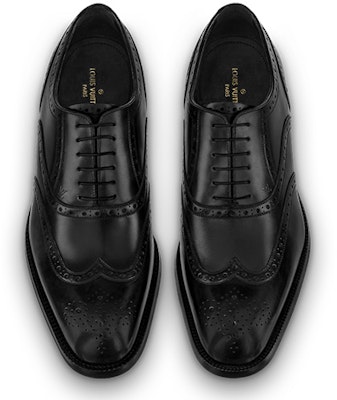 Louis Vuitton Graduate Lace Up Shoes 'Black' 1A8XGE Lookbook Louis Vuitton Graduate Lace Up Shoes 'Black' 1A8XGE