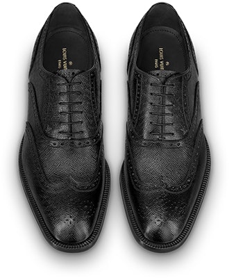 Sepatu Louis Vuitton Graduate Richelieu 'Hitam' 1A8IZI Lookbook Sepatu Louis Vuitton Graduate Richelieu 'Hitam' 1A8IZI