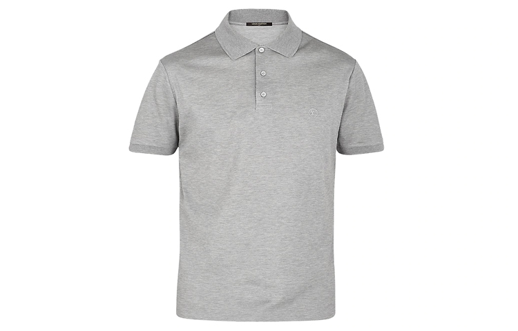 Louis Vuitton Gray Short Sleeve Polo Shirt - New Collection 1A1S8G