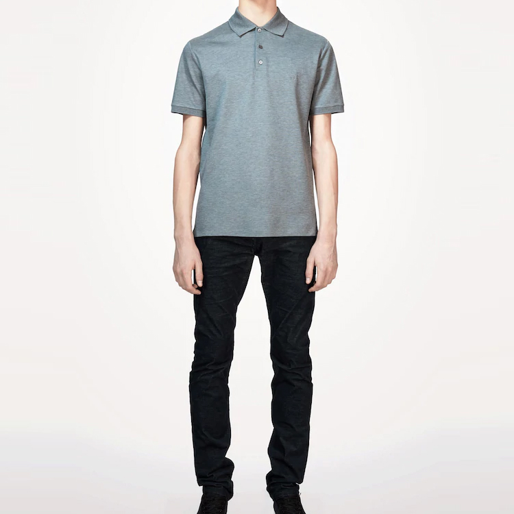 Lookbook 路易威登灰色短袖Polo衫 - 新款系列 1A1S8G