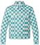 Order Chaqueta Vaquera Verde a Cuadros LOUIS VUITTON con Diseño de Un Solo Botón 1A9A1Y