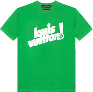 路易威登绿色标志印花经典圆领T恤 1A97OB Buy 路易威登绿色标志印花经典圆领T恤 1A97OB