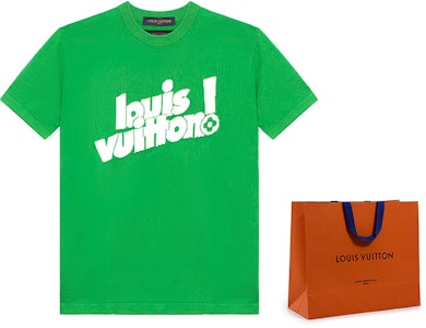 路易威登绿色标志印花经典圆领T恤 1A97OB Shop 路易威登绿色标志印花经典圆领T恤 1A97OB