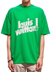 路易威登绿色标志印花经典圆领T恤 1A97OB Purchase 路易威登绿色标志印花经典圆领T恤 1A97OB