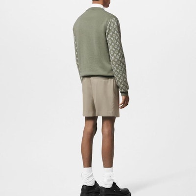 LOUIS VUITTON Baju Sweater Lengan Panjang Logo Hijau Lelaki 1AFHTX Purchase LOUIS VUITTON Baju Sweater Lengan Panjang Logo Hijau Lelaki 1AFHTX