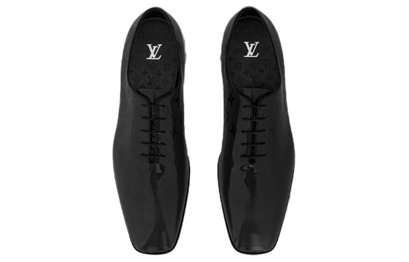 LV Grenelle Derby 'Black Leather' 圖 3