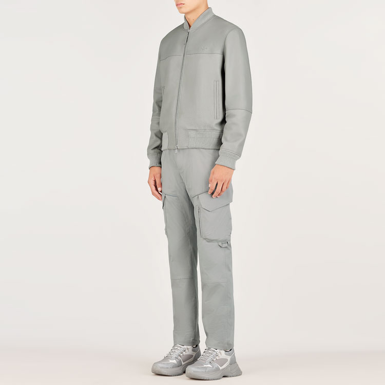 LOUIS VUITTON Grey Lambskin Zip Jacket 1A4Q5O 圖 5