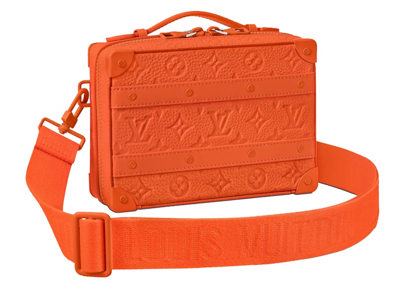 Louis Vuitton Handle Soft Trunk Taurillon Monogram Orange