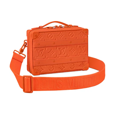 Louis Vuitton Handle Soft Trunk Taurillon Monogram Orange