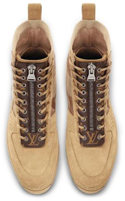 Louis Vuitton Harlem Stiefel ''Beige Wildleder und Kalbsleder'' 1A5Y71 Shop Louis Vuitton Harlem Stiefel ''Beige Wildleder und Kalbsleder'' 1A5Y71
