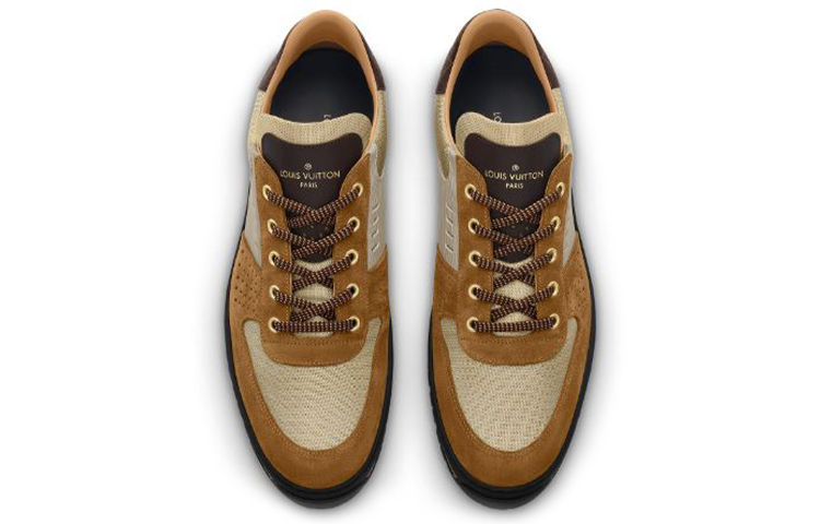 Lookbook Louis Vuitton Harlem Sneaker in Pelle Epi ''Ambra Marrone'' 1A67T0